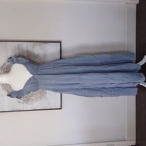 New Maxi Sweetheart Tier Dress Size S